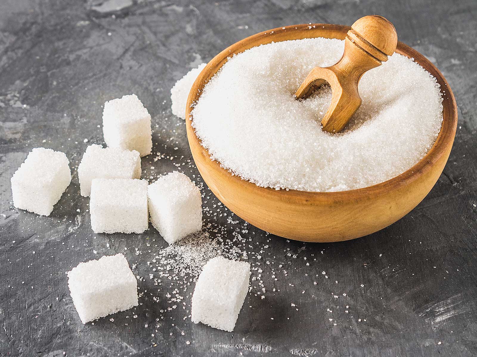 What happens to teeth when you eat too much sugar?